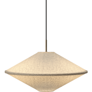 Edgeform Tafta Pendel Ø52 Cm Naturlig - Pendler Tekstil Natural - ET3-01-N