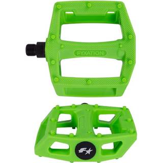 Fyxation Gates BMX Platform Pedal Green Standard