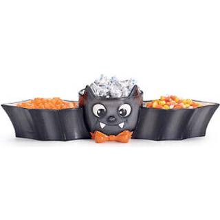 Fledermaus als Halloween Bonbonschale 39cm