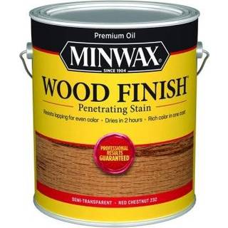 1 Gal Minwax 71046 Röd kastanjet Träfinish Penetrerande oljebaserad träfläck
