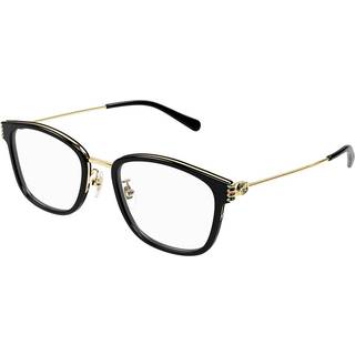 Gucci Kvinde GG1886OA 001 Optiske stel Acetat Sort Transparent Rund