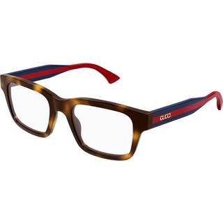 Gucci Unisex GG1865O 002 Optiske stel Acetat Havana Transparent Firkantet