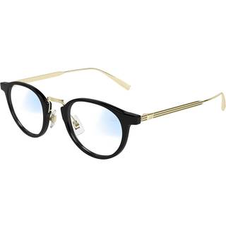 Dunhill DU0106S 001 48 Briller Mænd Black - Black - 48mm