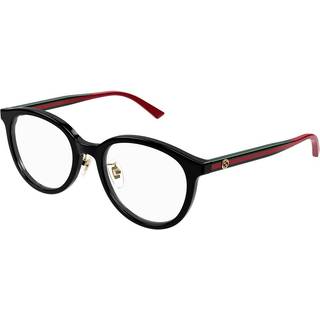 Gucci Kvinde Gucci GG1867OK 001 Optiske stel Acetat Sort Transparent Rund