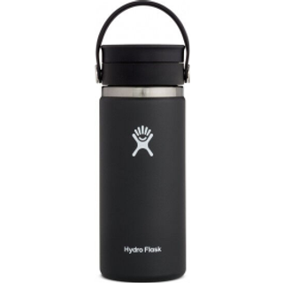 Hydro Flask Wide Mouth Flex Sip Lid størrelse 473 ml farve sort