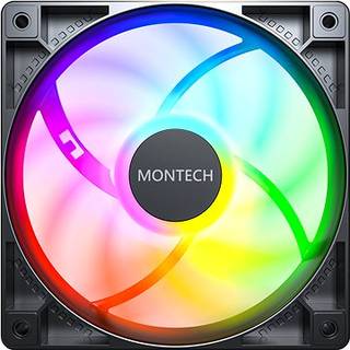 Montech GF120 ARGB PWM Sort -> Forventet levering: 1-2 hverdage