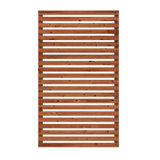 PLUS Tokyo hegn, ThermoWood®, gyldenbrun/fyr - 83 x 140 cm