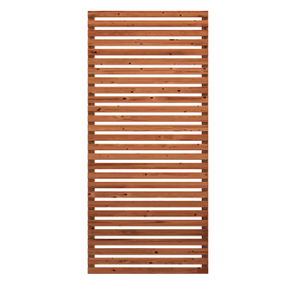 PLUS Tokyo hegn, ThermoWood®, gyldenbrun/fyr - 83 x 180 cm