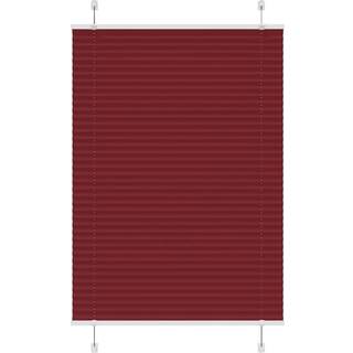 Plisségardin Bordeauxrød 95x150 cm Stofbredde 94,4 cm Polyester
