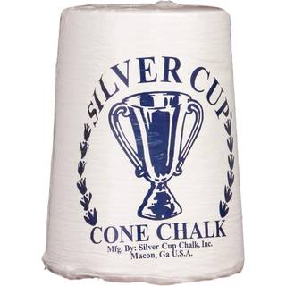 Sølv cup billard/pool kegle kridt hvid