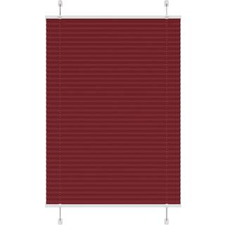 Plisségardin Bordeauxrød 85x150 cm Stofbredde 84,4 cm Polyester