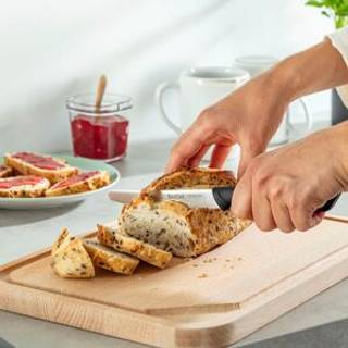 Tefal ColorFood køkkenknivsæt sort, 3-dele K2733S04