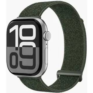 Apple Watch (38/40/SE/41/42mm) Vonmählen Fitness Loop 2 Nylon Urrem - Grøn