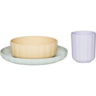 OYOY Mini Pullo børneservice 2-dele, mint/lavendel