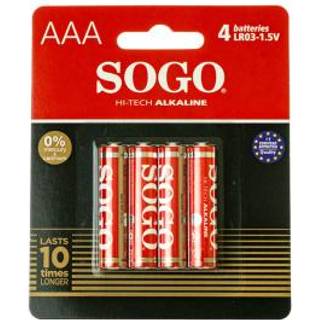 Sogo batterier, LR03