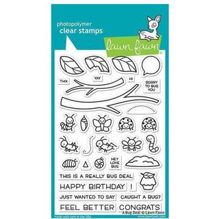 Lawn Fawn A Bug Deal 4 """" X 6 """" Clear Stamp Set (LF2221)