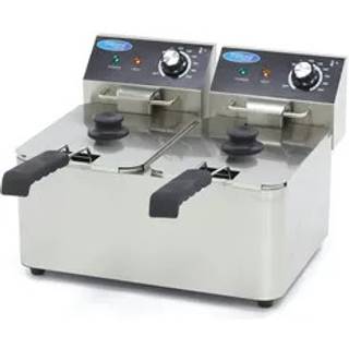 Friture - 2 x 4L - 2 kurve - op til 1,5 kg pommes frites