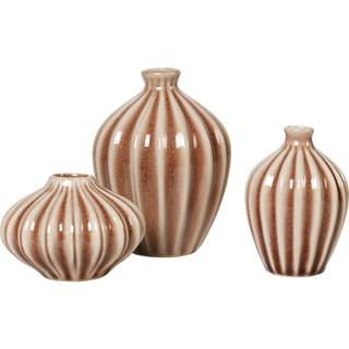 Broste Amalie Vase, fawn, 3 stk.