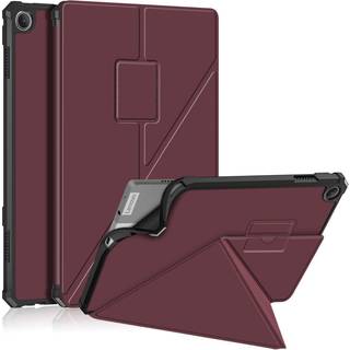 Lenovo Tab M10 (3. Gen) 10.1" (TB-328F/TB-328X) Fleksibelt Origami Flip Cover - Rød