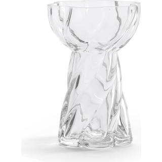 Cooee Design Twist bulb vase 12,8 cm Clear