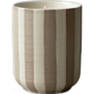 DBKD Burn duftlys 60 h Stripe creme