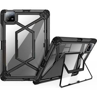 SKALO Xiaomi Pad 6 Armor X Hybrid Cover - Sort