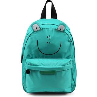 Stella McCartney Kids Printed canvas backpack - green - One Size