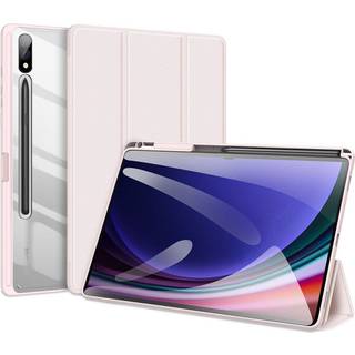 Samsung Galaxy Tab S10 Plus Shockproof Flip Cover m. Penholder - DUX DUCIS TOBY Series - Lyserød