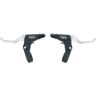 Bike Attitude bremsegreb sæt til V-bremse og cantilever sort/sølv
