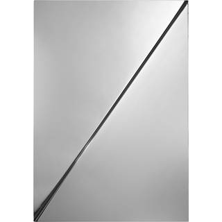 Muuto - Gaze-spejl 50x35 cm poleret stål - Vægspejle - Phil Procter - Sølv