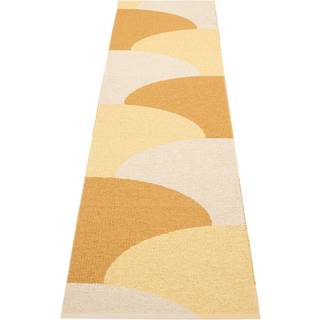 Pappelina Hill Tæppe 70x270 cm, creme/lysgul/okker