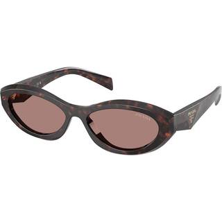 Prada PR 26ZSF Asian Fit 17N60B 56 Solbriller Kvinder Tortoiseshell - Root Tortoise - 56mm