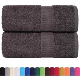 Håndklæder 360 G/M² 100 % Bomuld Antracitgrå - 2 / 30 x 30 cm