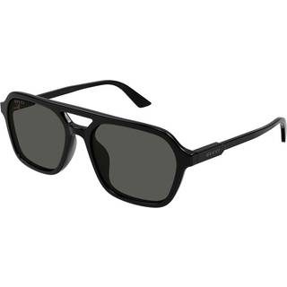 Gucci Mand GG1823SA 001 Solbriller Acetat Sort Grå Pilot