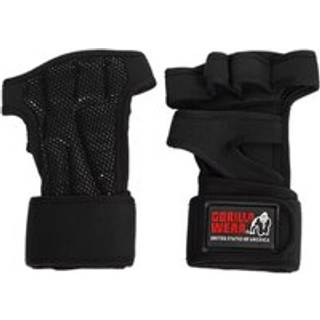 Gorilla Wear Yuma Weightlifting Workout Gloves, S, Black