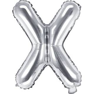Folieballon "X" 33 cm - flere varianter - assorteret (På lager i butik)