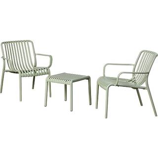 Messina loungebord - Dusty green