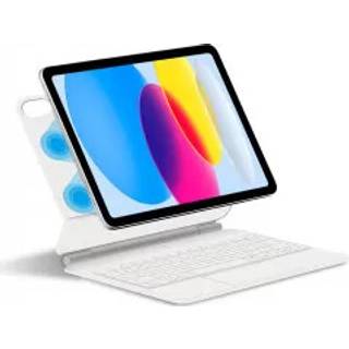 Beskyttende etui til iPad med Bluetooth-tastatur Hvid iPad Pro 13 M4 2024