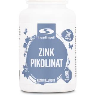 Healthwell Zink Picolinat, 90 kapsler