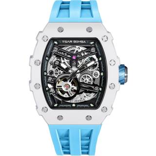 Tsar Bomba TB8208C-06 Herrenuhr Elementar Keramik Automatik 44mm 5ATM