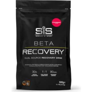 Sis Beta Fuel Recovery Powder 500g - Jordbær, Unisex, Optimal restitution for løbere