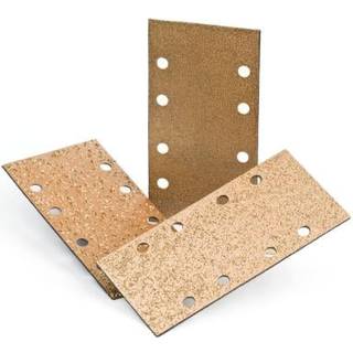 Carbide slibeplade, 185 x 93 mm, korn 60 - til rystepudsere fra Bosch, Makita mv.