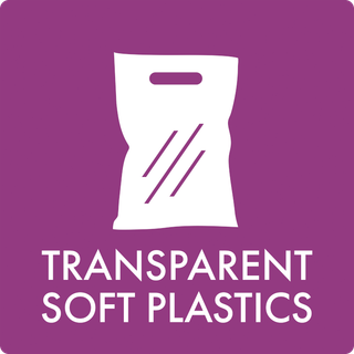 Transparent soft plastics Refleks alu. 240 x 240 mm