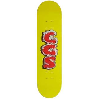 [CCS] Furry Letters Skateboard Deck Gul 7,75 """"