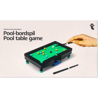 Billardspil på bordplade