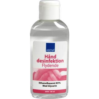Hånddesinfektion 85% Flydende 12 x 80 ml Med klaplåg