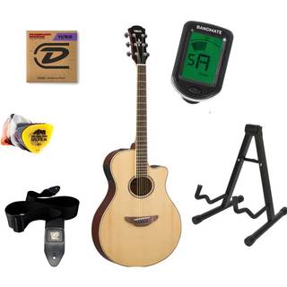 Yamaha APX600 Western Guitar Startpakke (Natur)