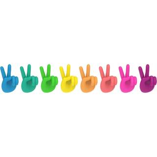 Winkee - Drinks Markører - Peace Glass markers - Sæt med 8