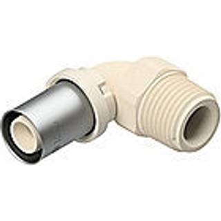 Futura vinkel 32 - 1 Press vinkel nippel - PPSU