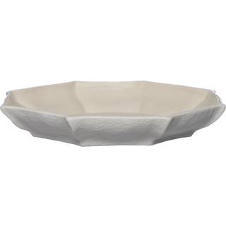 Fad 27 cm, naturhvid